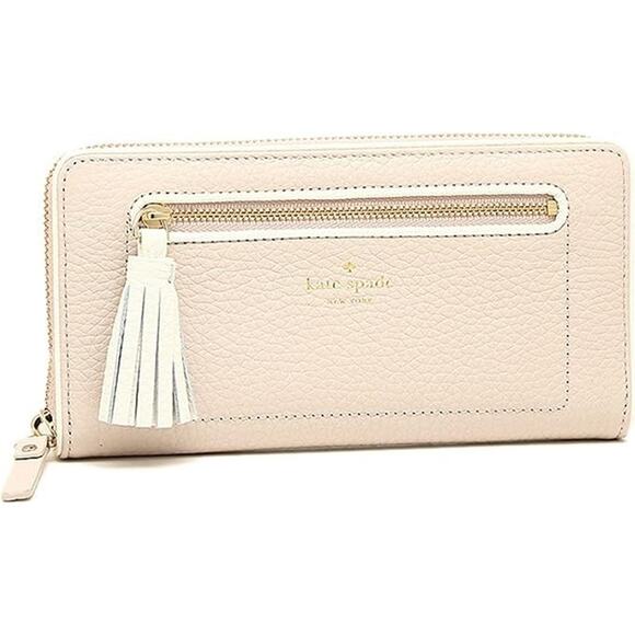 kate spade new york Handbags - Kate Spade York Chester Street Neda Pebbled Leather Zip Around Wallet B000453